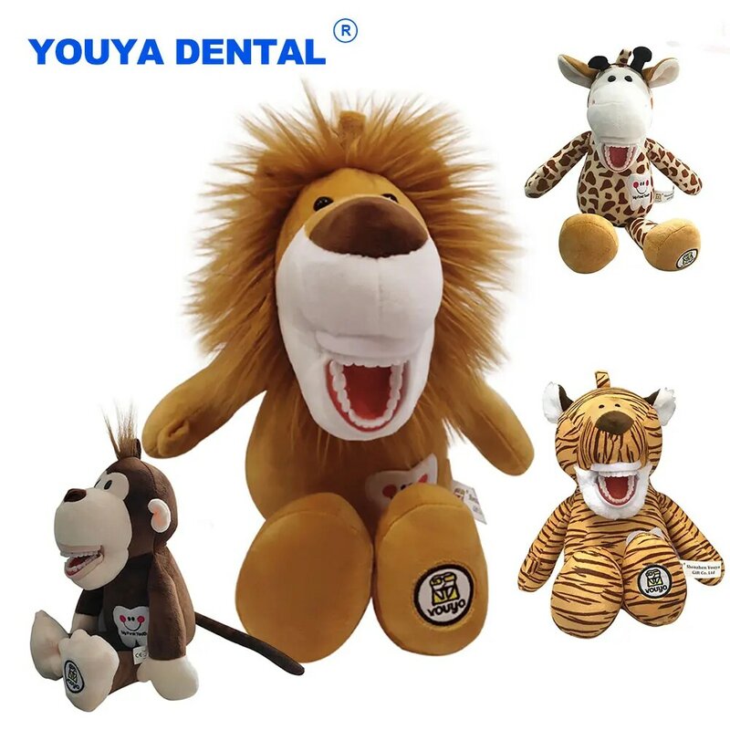 Cute Dental With Teeth Model Toothbrush For Kids Children's Gifts Tooth Brushing Teaching Dentist Learning Clinic Equipment