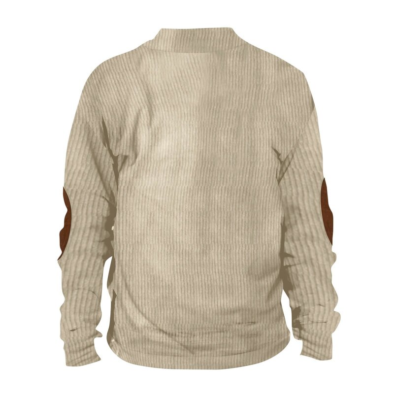 Men‘s Versatile Sweatshirt Spring And Autumn style Standing Collar  Pullover Long-sleeved Sweatshirt Fashionable Casual Shirt