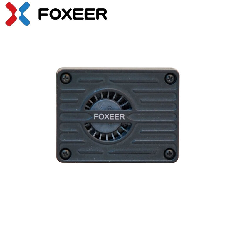 غلاف Foxeer-تبديد الحرارة لطائرة بدون طيار FPV طويلة المدى ، متطرف ، مضاد للتداخل ، قابل للتعديل ، VTX مع ميكروفون ، CNC ، G ، 3W ، 72ch