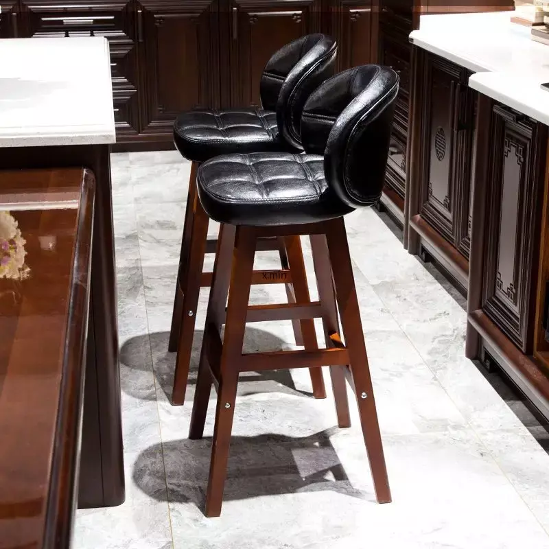 Высокий стул, семейный стул, барный стул, искусственный роскошный стул, современный простой стиль
