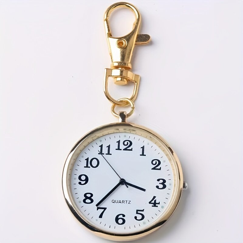 ساعة كوارتز معلقة بقرص كبير ، أنيقة ومتعددة الاستخدامات للمدرسة والعمل والهدايا ، ملحق مثالي لكل ملابس بريبي ، أنيقة