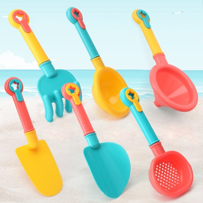 Ember plastik ขุดทรายของเล่นสำหรับเด็กทารก18ชิ้น/เซ็ตพลั่วแม่พิมพ์ทรายขวดรดน้ำเกมชายหาดฤดูร้อนสำหรับเด็ก