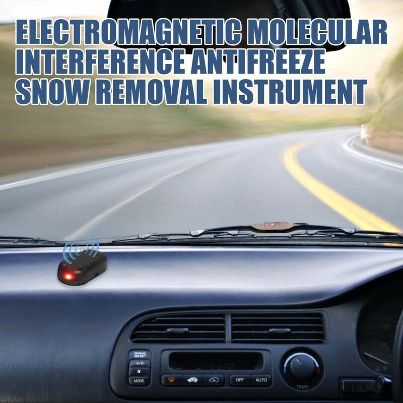 Electromagnetic Molecular Interference Antifreeze Snow Removal Instrument Window Glass Deicing Anti-ice Instrument For Car Home