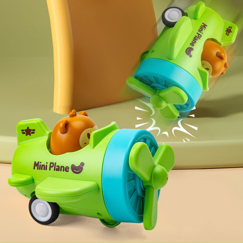 Montesori mobil mainan untuk anak laki-laki, 1 tahun hadiah ulang tahun mobil mainan interaktif untuk anak-anak usia 2 sampai 4 tahun mainan edukasi anak-anak