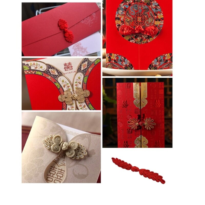Botões sapo estilosos chineses tradicionais cheongsam costurados para artesanato faça você mesmo