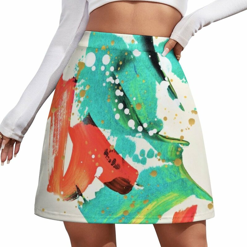 Ocean Roar Mini Skirt kawaii skirt women clothing 2023 new arrivals