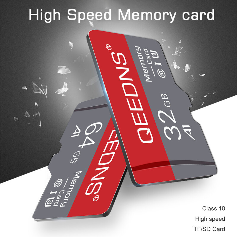 Cartes mémoire Micro SD C10 pour téléphone portable et appareil photo, carte TF Flash, irritation 10, 8 Go, 16 Go, 32 Go, 64 Go, 128 Go, 256 Go