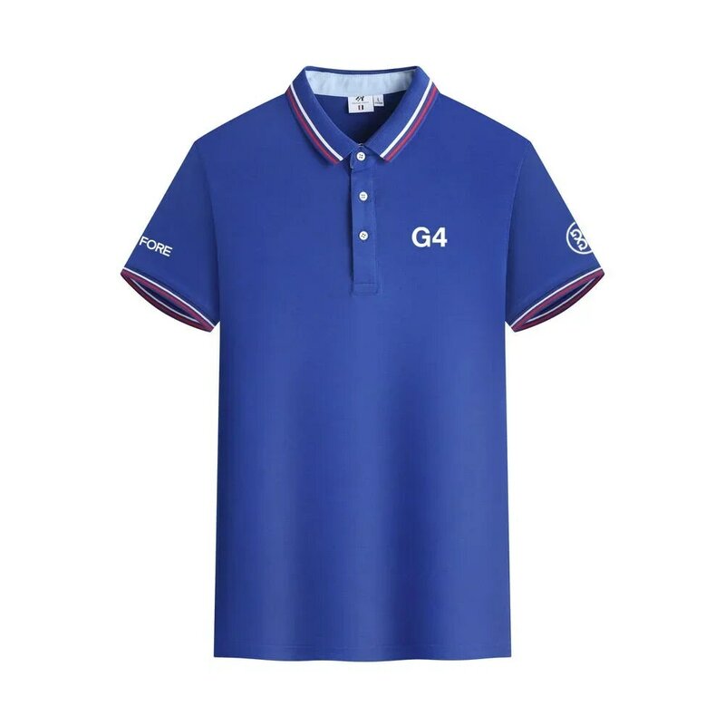 قميص بولو كاجوال للجولف G4 ، ملابس رجالية فاخرة ، ملابس رياضية كورية ، جديد ، الصيف ،