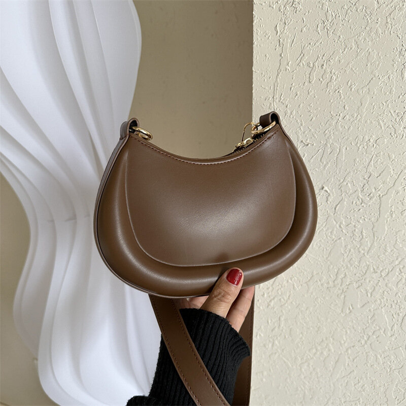 Женская сумка-тоут на плечо, с плиссировкой