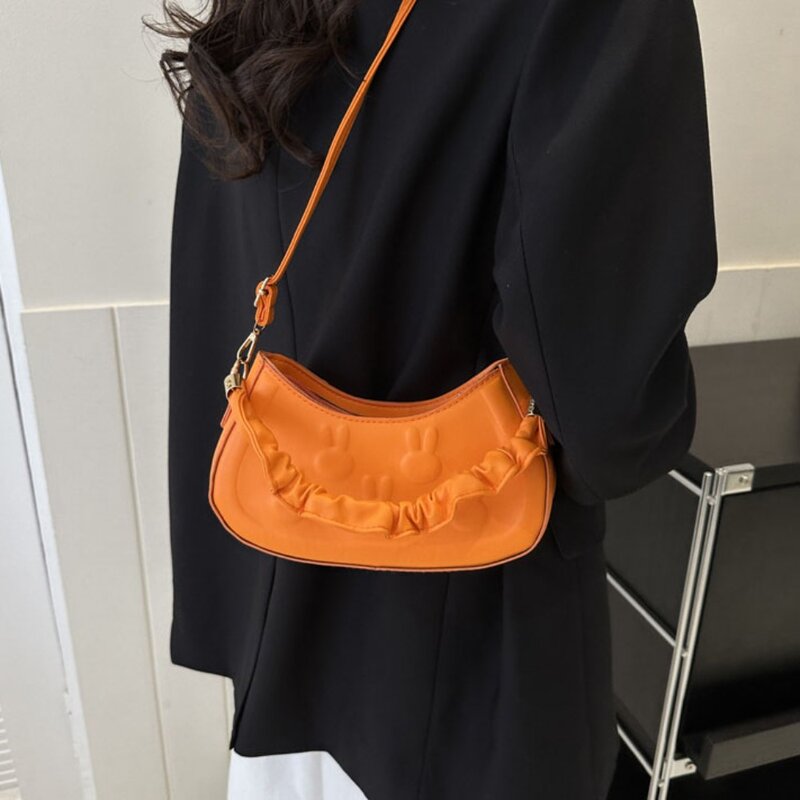 Large Capacity Shoulder Bag Hot Sale Retro Trendy Handbag Casual Bucket Bag Lady