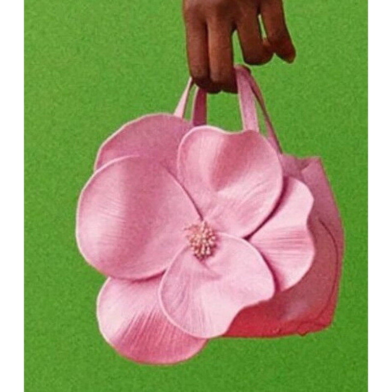 Bolso de hombro creativo de pétalo para mujer, bolsos de cadena cruzada única, mensajero informal de alta calidad, exquisito, versátil