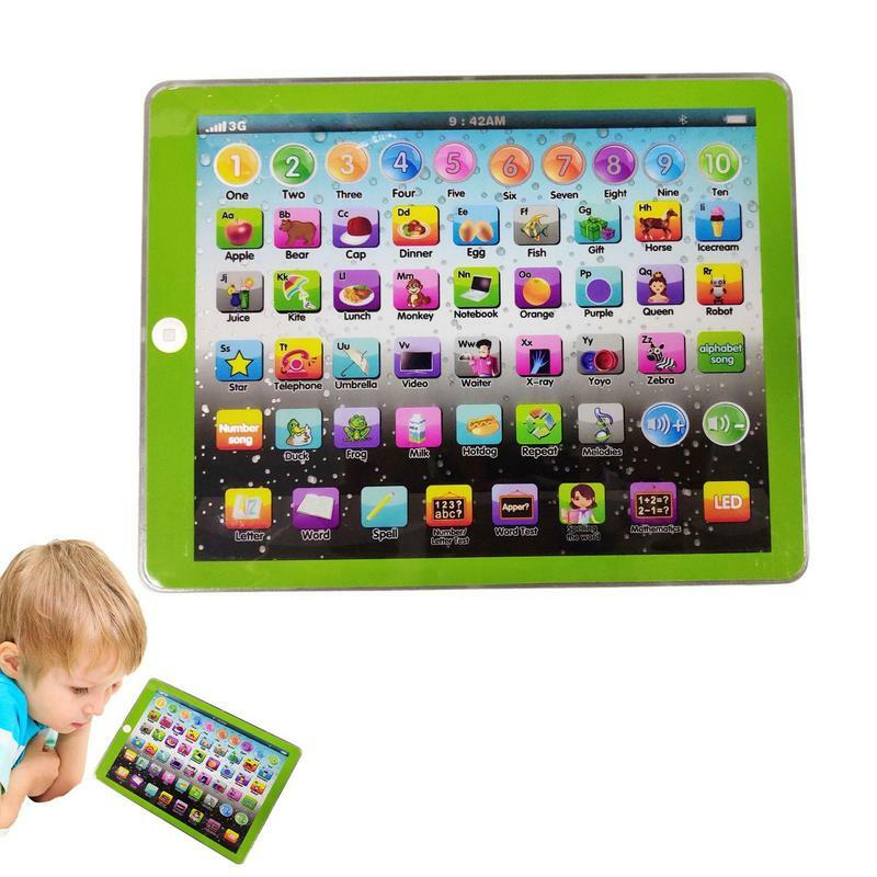 Kinderen Leren Pads Leuke Touch En Leren Machine Abc/Woord/Lied/Muziek/Nummer Elektronische Interactieve Speelgoed voor Educatief