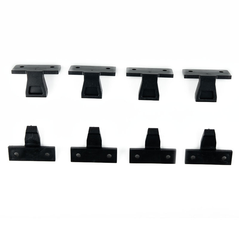 Clips Bracket 20kg ABS Black Fasteners Fittings High Quality Materials Kitchen Panel High Quality