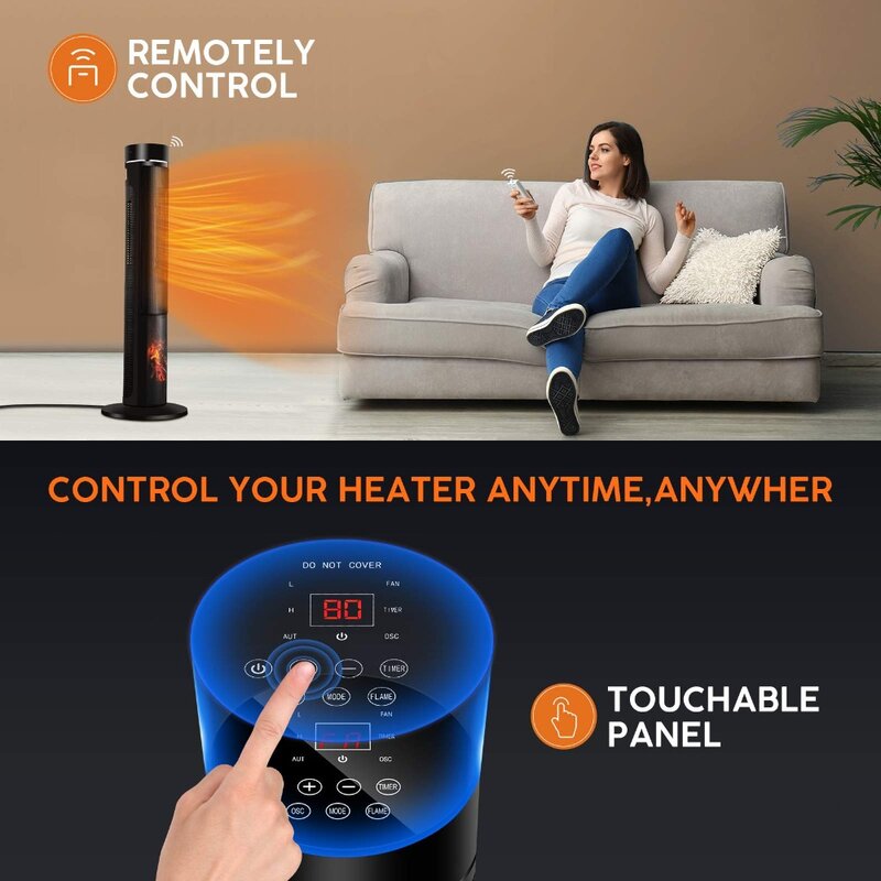 2023 New Electric Heater for Large Room