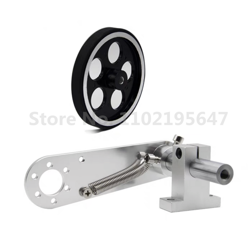 Roda de borracha do codificador com suporte rodas de metal com medidores do suporte que medem o apoio giratório da roda do silicone do codificador