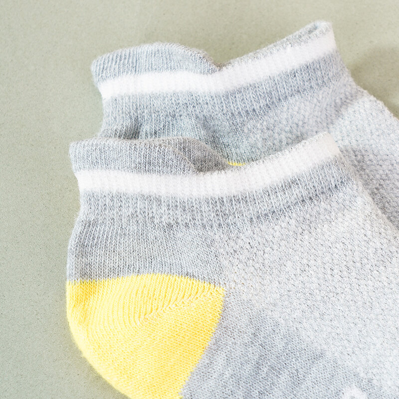 Calcetines cortos transpirables para hombre, calcetín informal, absorbe el sudor, para primavera, verano y otoño