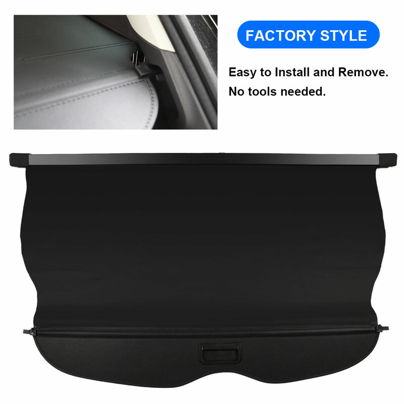 OEM ODM  Auto Parts  Parcel Shelf  for Jeep GRAND CHEROKEE 2010-2022 Car trunk shield Car  luggage compartment cover