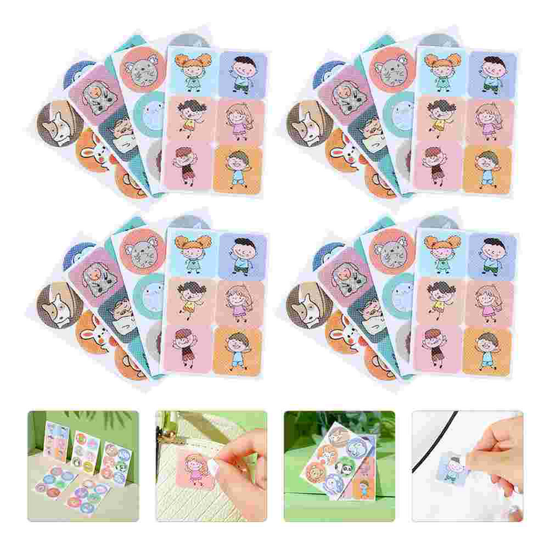 108 Pcs Mosquito Stickers Natural Patches Kids Accessories Outdoor Anti-mosquito Adorable Indoor for