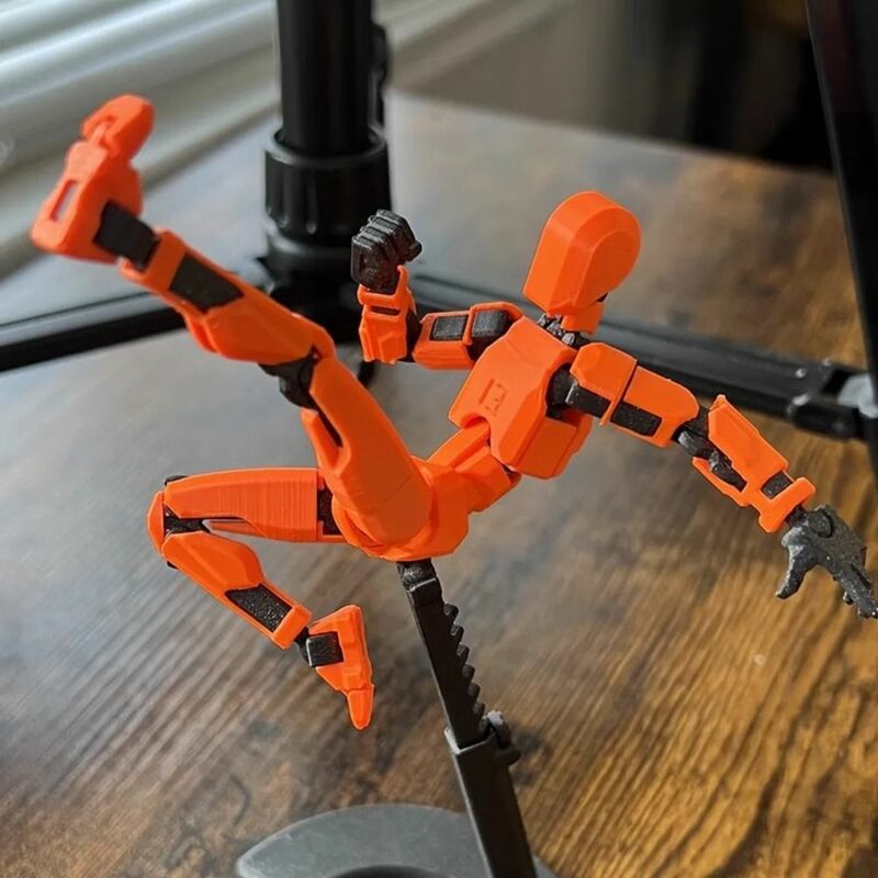 หุ่นของเล่นขยับได้หุ่นยนต์เก็บรวบรวมหุ่น13 3D, หุ่นของเล่นตุ๊กตาขยับแขนขาได้แปลงร่างหุ่นยนต์สามารถขยับได้