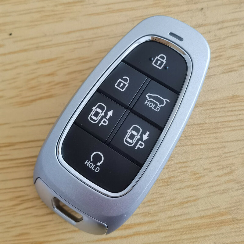 Reemplazo de carcasa de llave de coche remota inteligente, 1 piezas, 6 botones, para Hyundai, nuevo modelo