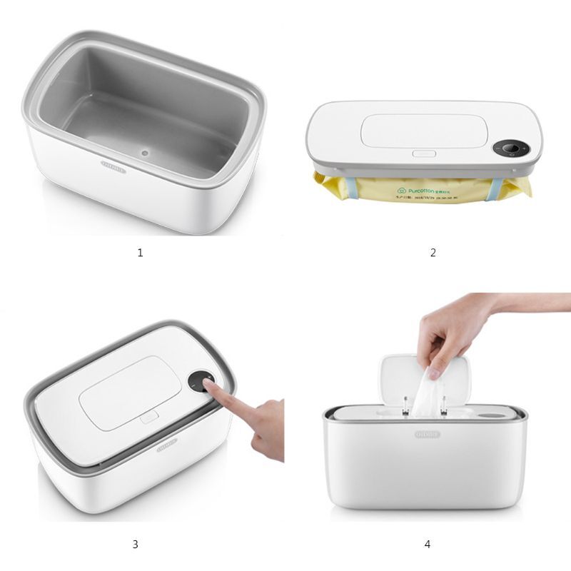 Feuchttücher-Aufbewahrungsbox aus Kunststoff für Zuhause, Auto, Büro, Wischtuchhalter, Heizung,