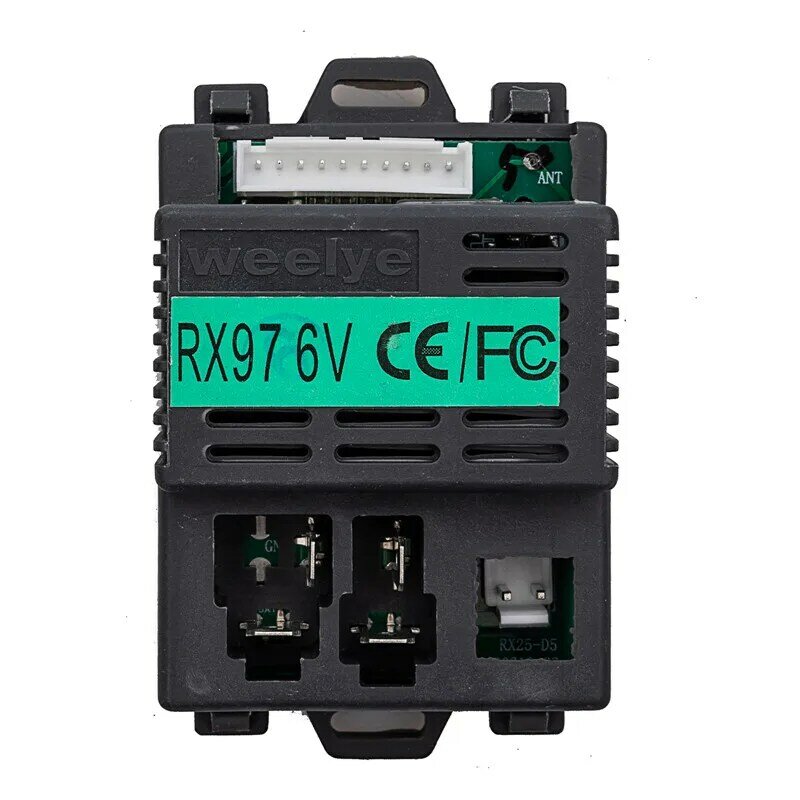 Weelye rx97 6v fcc/ce 2.4g bluetooth controle remoto e receptor para crianças carro elétrico peças de reposição