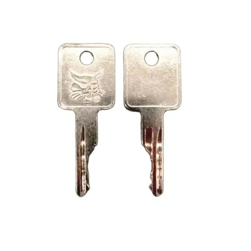 2 stücke bobcat key ist anwendbar auf s550, s185 Kompakt lader, Kehrmaschine schlüssel, s331/s160 Bagger teile