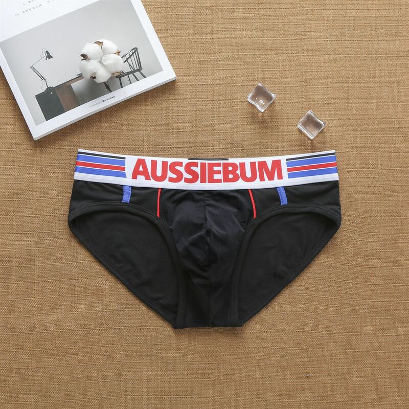 Aussiebum men's fashion cool European and American pure cotton Briefs student youth underpants