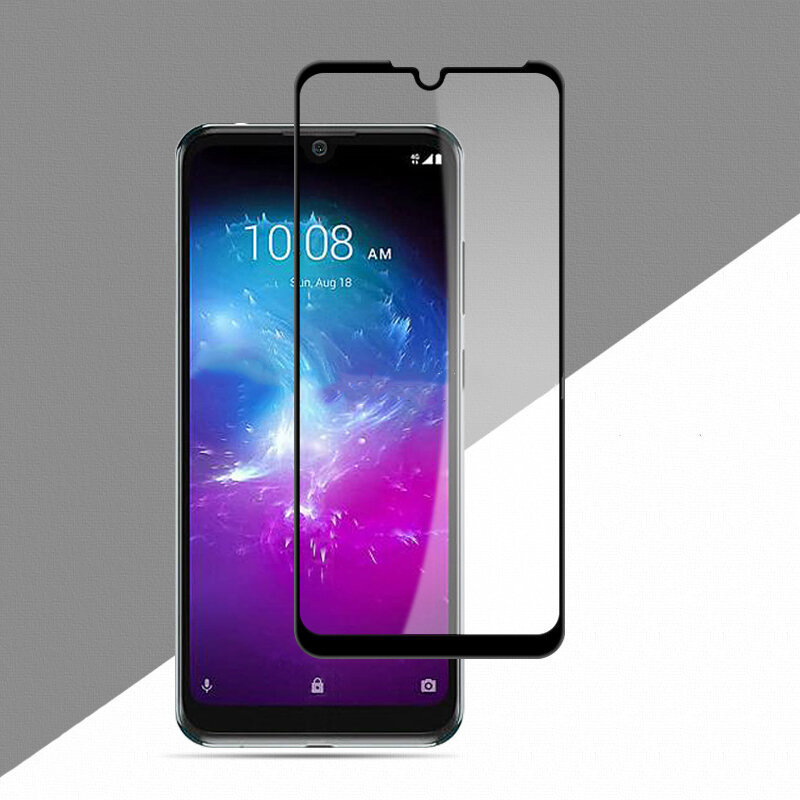 9D Tempered Glass for ZTE Blade A5 A7 A7S 2020 Black Edge Screen Protector for Blade A5 A7 2020 Full Cover 9H Protective Film