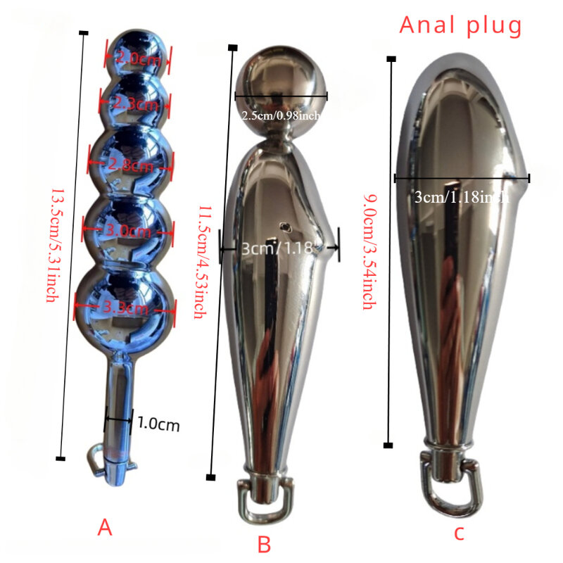 Accessories for female&male chastity pants man Butt plug Anal Vaginal plug for woman parts of sexy toys Adults novelties fitting