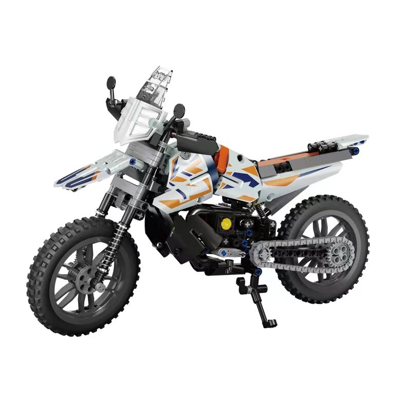 30015 High Tech Sport miejski Szybkie wyścigi Motocykl Motocykl Lokomotywa Modułowy model cegły Klocki Chłopcy Prezenty Zabawki