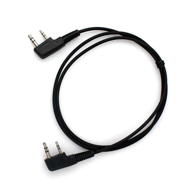 Baofeng Two Way Radio Clone Cable 2 Pin K-type Plug Cloning Date Copy Cord for Wouxun Kenwood Linton Puxing HYT Walkie Talkie