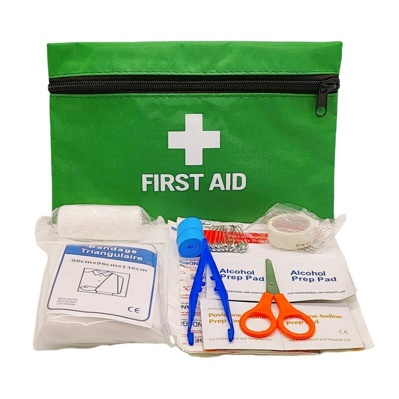 Tragbare Notfall Erste-Hilfe-Tasche medizinische Trauma-Tasche kleine Überlebens kit medizinische Versorgung für Reisen im Freien Wandern Camping