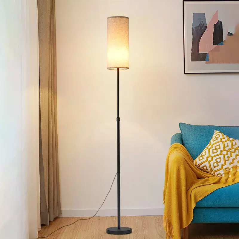 Lampu lantai Nordic, gaya Instagram kamar tidur lampu samping tempat tidur kreatif minimalis Modern mewah ruang tamu lampu meja vertikal