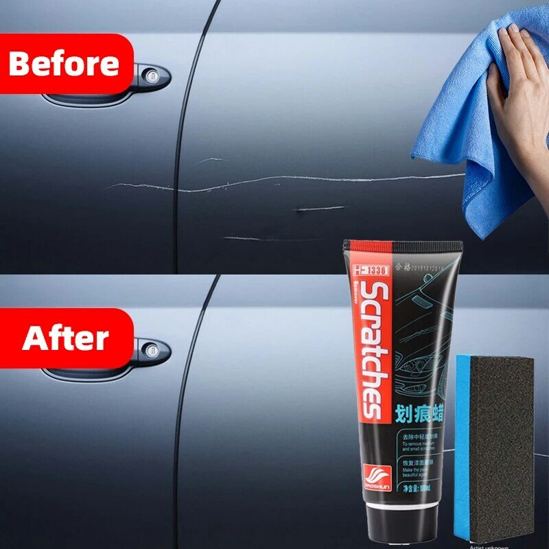 Car Scratches Repair Polishing Car Body Grinding Compound Anti Scratch Wax Scratch Remover Paint Care Tools Auto Swirl Remover