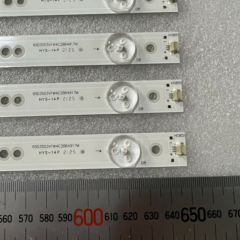 LED Backlight Strip (16) สำหรับ AWX65166 SJ.HZ.D6500402-2835AS-F SL65V2 1.14 FD650001 B-112T07V3C 160607D-HZ D650S01-4222-MZ1003
