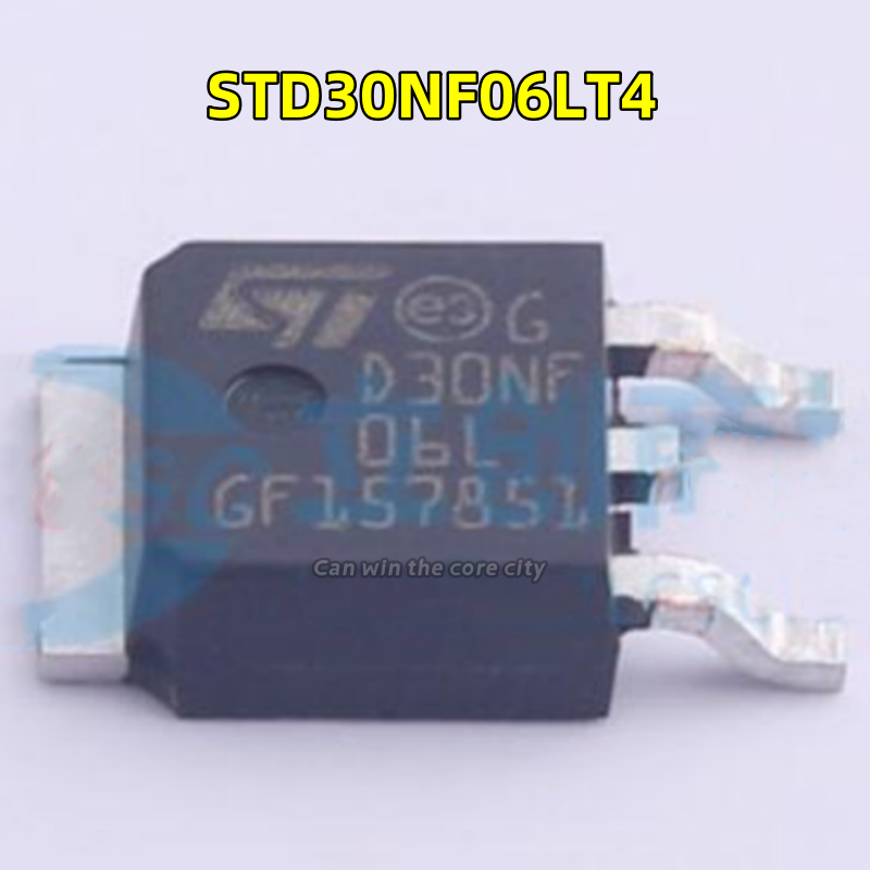 STD30NF06LT4 D30NF06L T0-252 MOS, tubo de efecto de campo, 60V, 35A, 1-100 unidades por lote, nuevo y original