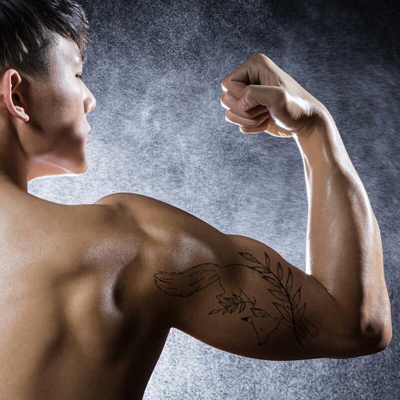 Adesivi per tatuaggi tatuaggio 3D inodore per spalla per 1 foglio spalla adesiva temporanea a lunga durata