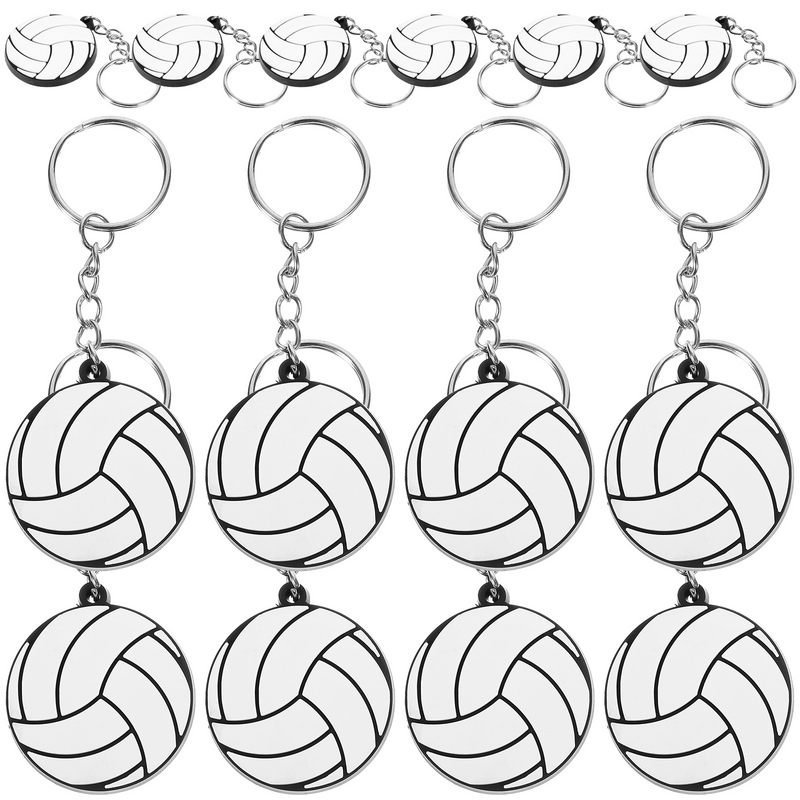Keychains Volleyball Party Bag Hanging Pendants Key Chains Volleyball Party Favors