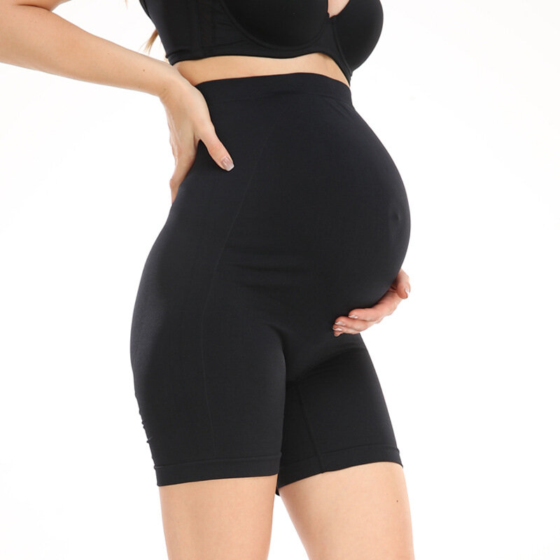 Legging ibu hamil, legging ibu hamil pinggang tinggi pendukung perut celana ketat pembentuk tubuh celana panjang Postpartum