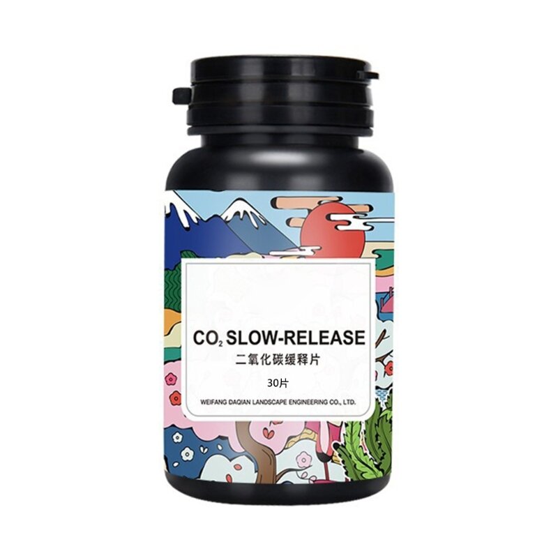 Tabletki CO2 100 tabletek Dwutlenek węgla do tabletek do uprawy roślin akwariowych