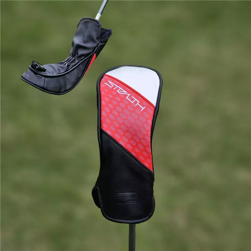 Golf Woods Headcovers para Fairway Driver, Qualidade PU Protector Cover, Hybird Club, Bola Head Cover