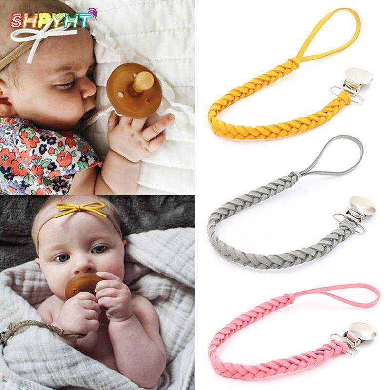 Pacifier Clips Chain Dummy Clip Pacifier Holder Nipple Soother Chain For Infant Baby Feeding Baby pacifier chain