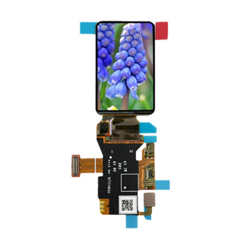 Tela sensível ao toque inteligente, LCD AMOLED colorido, tela sensível ao toque, interface QSPI, E1644AC63.A, 280x456, 1,64 em