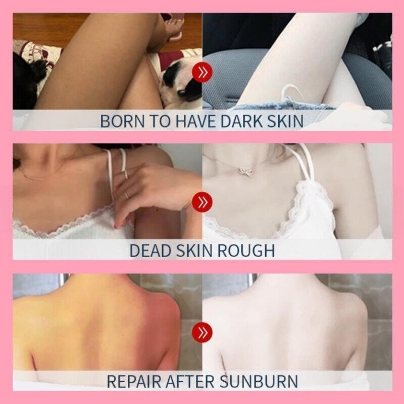 Niacinamide Whitening Body Wash idratante fragranza Gel doccia idratante crema sbiancante per la pelle bagno e lavori per il corpo
