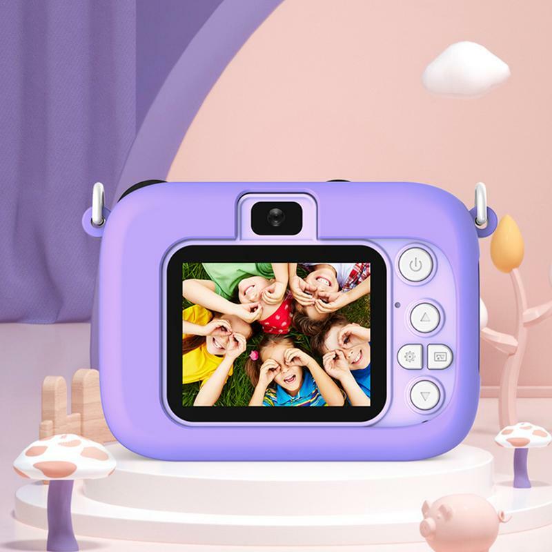Камера, игрушки, видеокамера, Обучающие игрушки, 2,0 дюйма, Детская камера с силиконовыми чехлами, игрушки для подарка на Рождество и день рождения