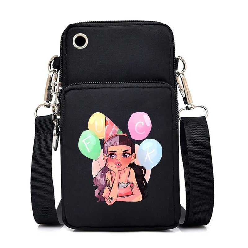 Сумка-мессенджер meldy Martinez женская, маленькая сумочка на плечо в стиле хип-хоп, портмоне для телефона, кросс-боди