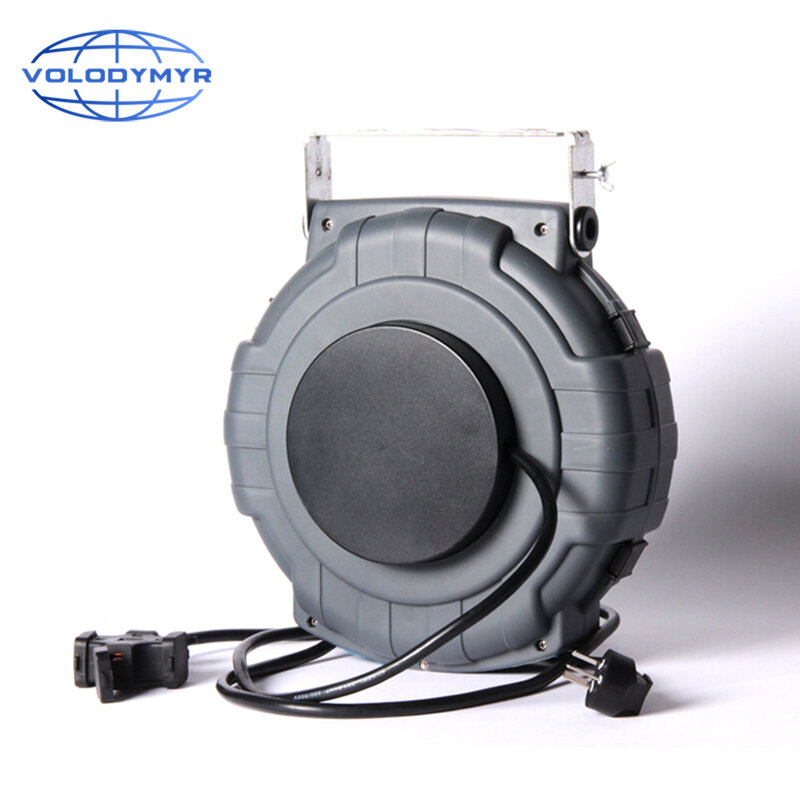 Volodymyr – Tube de serrage de tuyau pneumatique, enrouleur de tuyau d'air pour automobile, tambour télescopique, enrouleur rétractable automatique