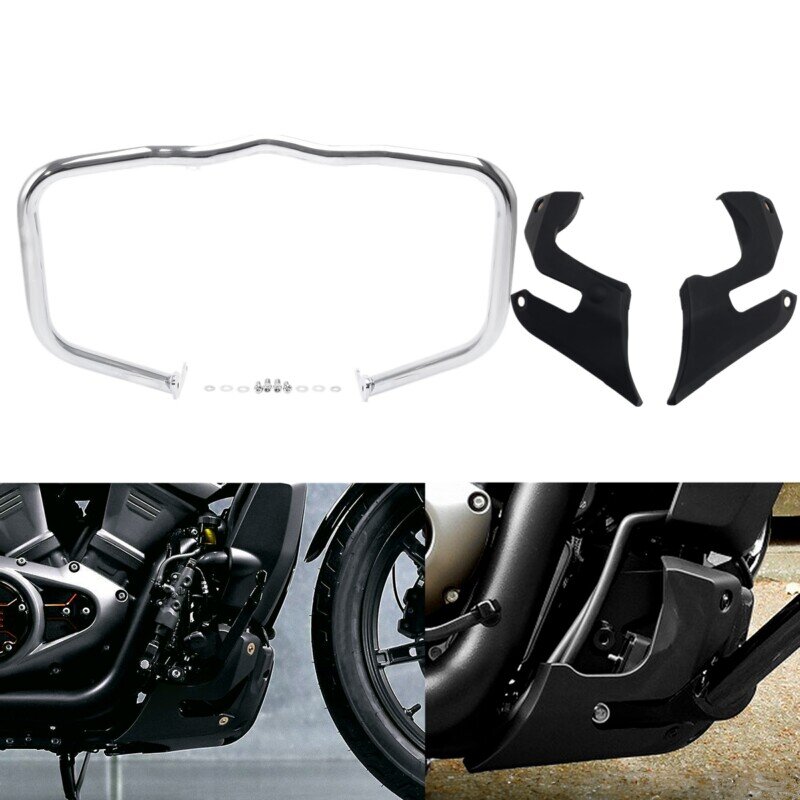 Motorcycle Highway Engine Guard Crash Bar For Harley Sportster S RH1250S 2021-2023 Nightster RH975 2022-2023 Special RH975S 2023