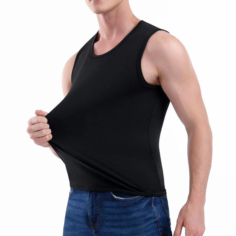 Colete elástico de musculação masculino, Motion Outerwear, Moletom respirável